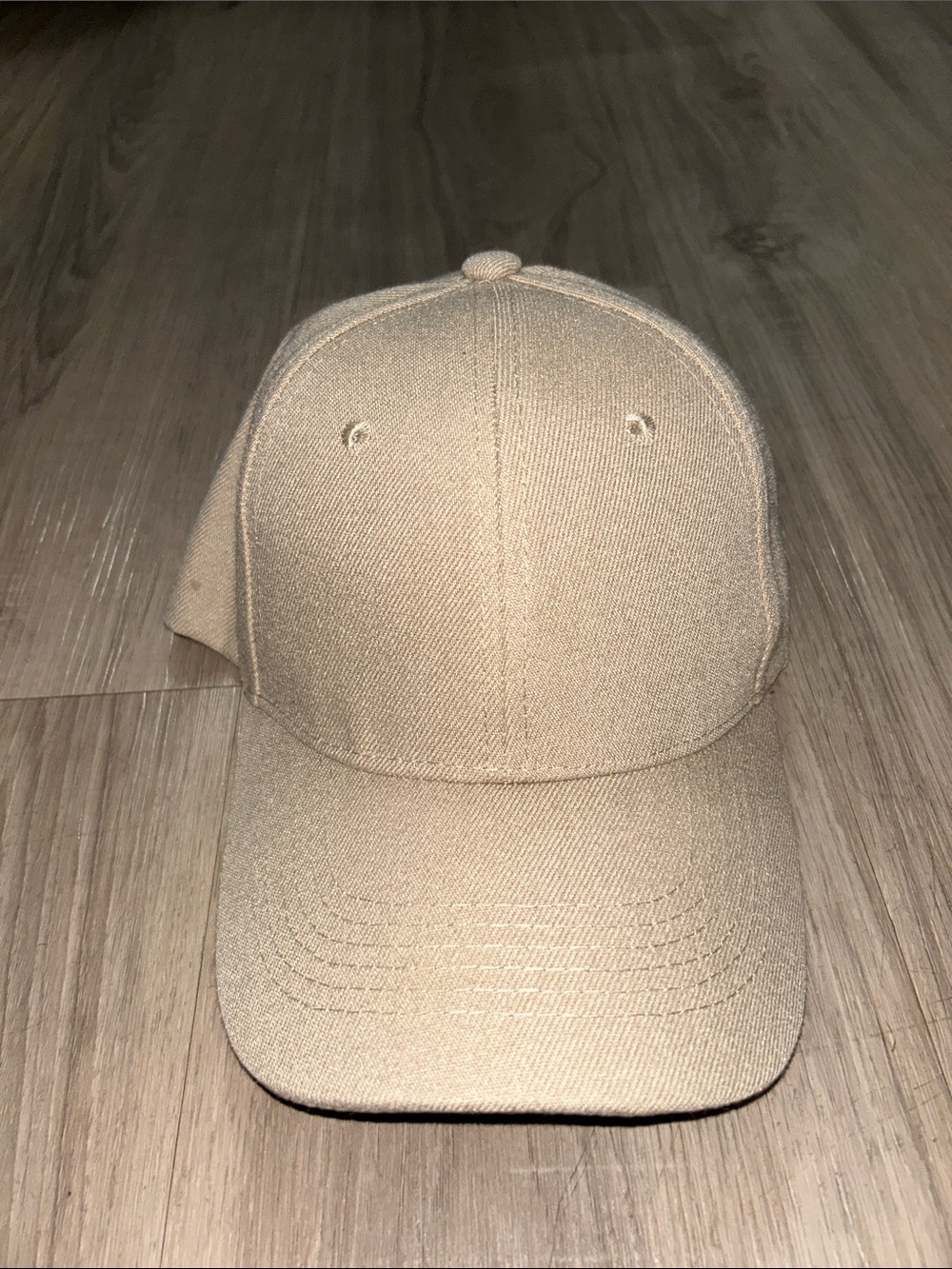 Classic Plain Tan Baseball Cap